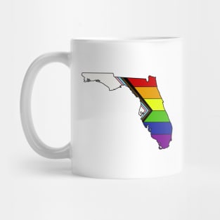 Progress pride flag - Florida Mug